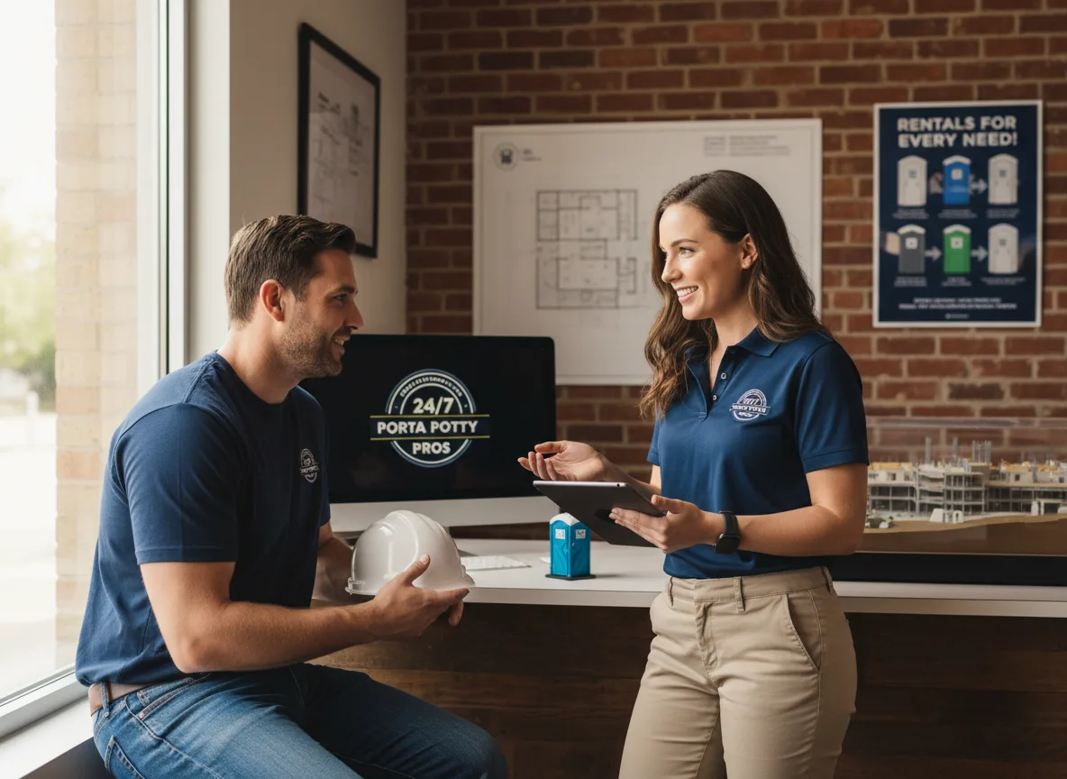 Flushing Toilet Rental Options in West Farmington, OH